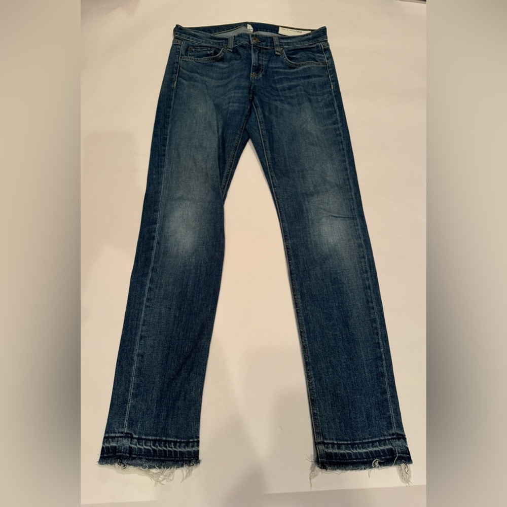 Rag & Bone Women’s Jeans Amelie Wash Size 26 Raw Hem